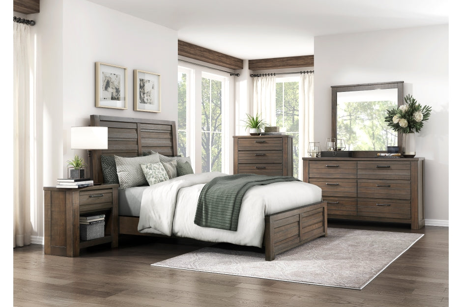 1498DBRK Bedroom-Longview Collection MA365 6PC Bedroom Set
