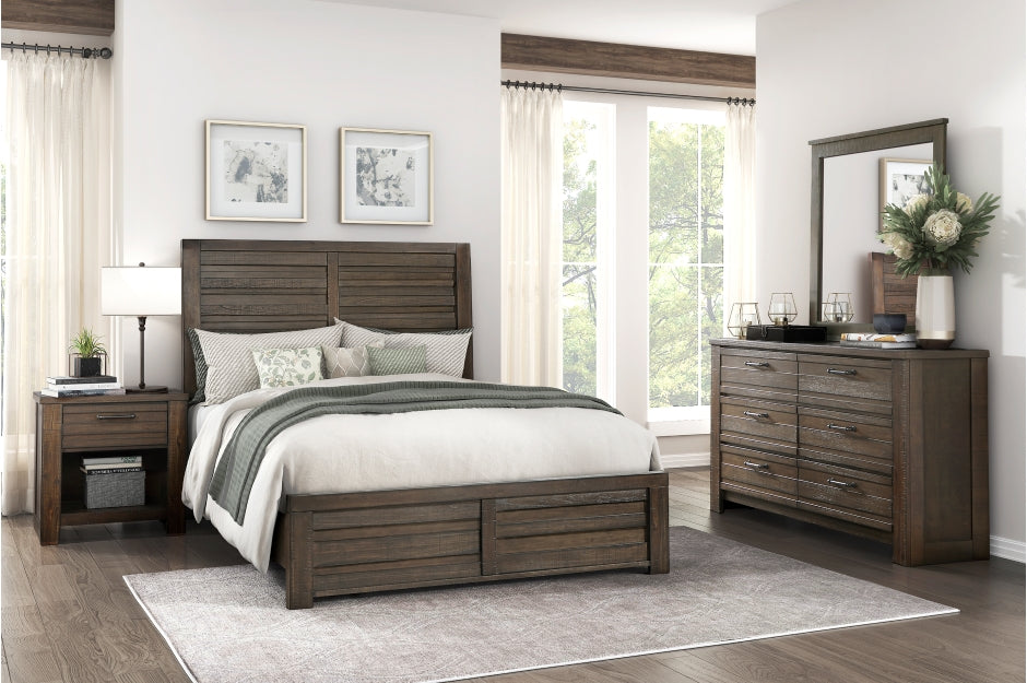 1498DBRK Bedroom-Longview Collection MA365 6PC Bedroom Set