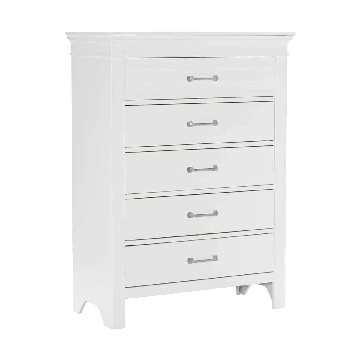 6 PC Blaire Bedroom Collection White 1675 MZ365