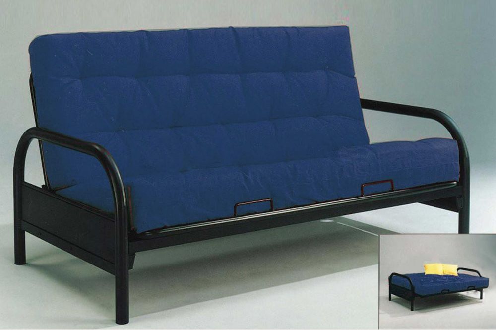 IF-208 -Black Metal Futon Frame (without Mattress)