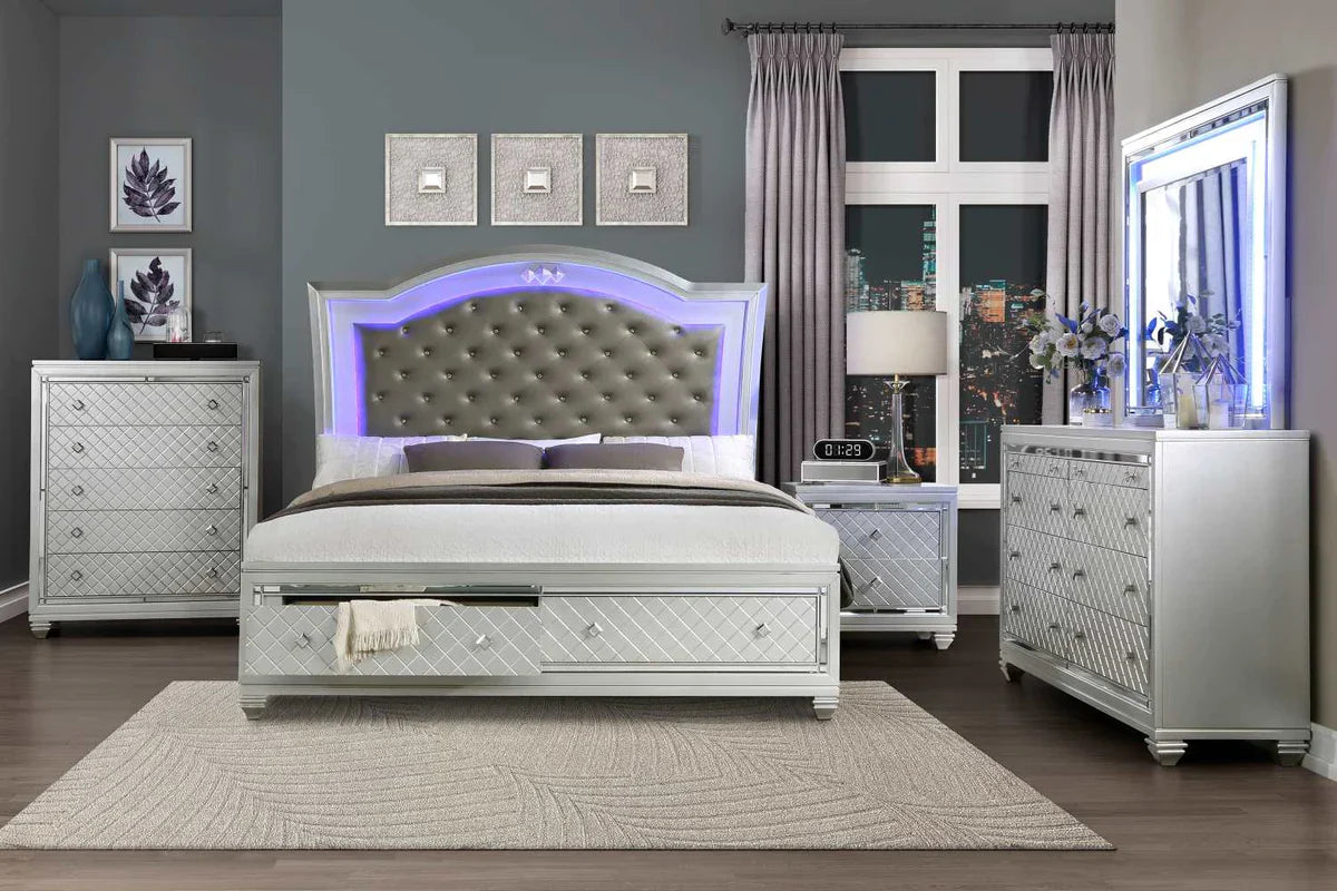 6 PC Bedroom set Leesa Bedroom Collection 1430 MZ365