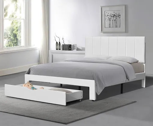 Miami Bed with Storage Drawer Queen Size