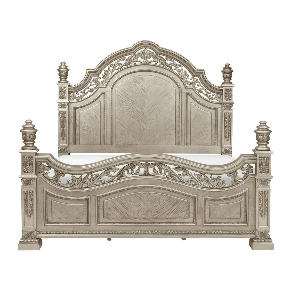 Catalonia Platinum Gold Bedroom Collection HE365