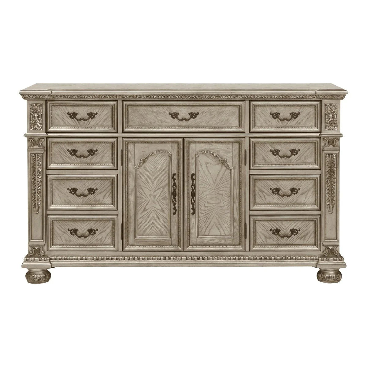 Catalonia Platinum Gold Bedroom Collection HE365